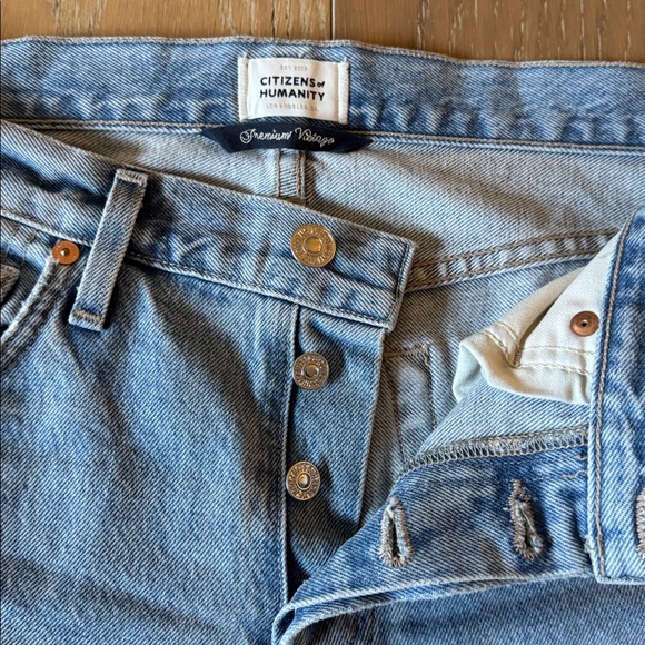 Citizens of Humanity Neve Relaxed Straight Jeans Size 25 - Picture 7 of 10
